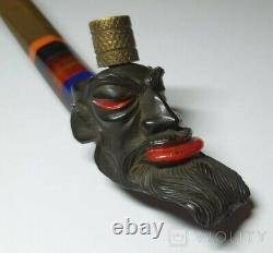 Antique Mephistopheles Face ITK USSR Russian Soviet Cigarette Holder Rare Old 20
