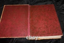 Antique Russian USSR Large Folio Book