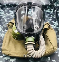 Authentic Russian GAS MASK PFL Soviet USSR Russian Air Fighter Pilot Full Set