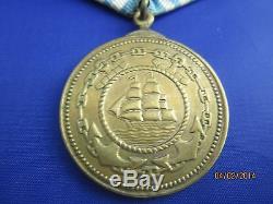 Authentic Russian Soviet Order medal Nahimov (Nakhimov). Antique. 100%. Bronze