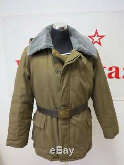 Authentic Soviet Russian Red Army Winter Uniform Jacket OXP, padded, very warm