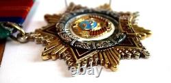 Authentic Vintage 1980s USSR Soviet Russian Order Of Friendship of Peoples #131