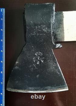 Axe hatchet USSR 1973? GPZ, steel? -8, lumberjack Russian Soviet Blacksmith