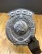 Big Old Coat Of Arms Ussr Sign Antique Metal Emblem Soviet Russian Very Rare