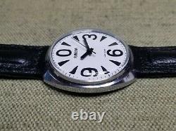 Big zero wrist watch cal. 2609? Vintage Men's Watch SOVIET USSR