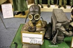 Black Ip5 Commanders Russian Gas Mask Rebreather Ip5 Ip-5 Soviet Fetish Rare