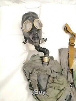 Black Ip5 Commanders Russian Gas Mask Rebreather Ip5 Ip-5 Soviet Fetish Rare