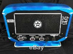 Blue snake VINTAGE RADIO ZVEZDA 54 TUBE RADIO Russian Soviet USSR