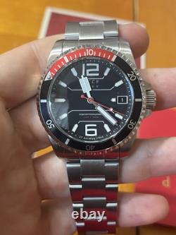 CCCP Alfa 200 Diver CP-7081-11 Wristwatch Black Russian Ussr Stainless Steel