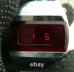 CCCP USSR Soviet Russian First Digital Red LED Watch Pulsar Elektronika 1