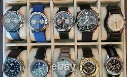 COLLECTION of 34 Russian/USSR chronographs POLJOT, STRELA, STURMANSKIE, etc. 3133