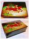 C'1982 Soviet Ussr Russia Fedoskino Troyka H/painted Lacquer Box Signed Numbered
