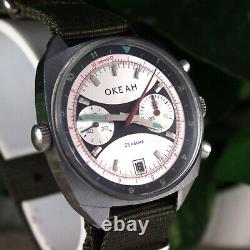 Chronograph OCEAN Poljot Watch Soviet Russian Vintage USSR Sturmanskie Cal 3133