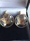 Cufflinks Rock Crystal Silver 875 Russian Soviet Silver Ussr Vintage Ural 11grm