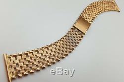 Cwb003 Russian rose Soviet USSR 14k gold men's watch bracelet Unique! Low price
