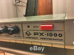 ESTRADIN PX 1000 Vintage Delay/Reverb Analog effect processor Soviet Russian