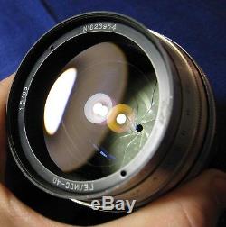 EXC! HELIOS 40 1.5/85 M39 Russian ORIGINAL USSR Lens Bokeh King 1962 year made
