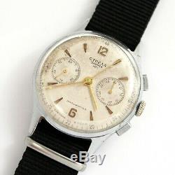Early STRELA KL. 1 VINTAGE MILITARY CHRONOGRAPH 3017 USSR Russian Soviet watch
