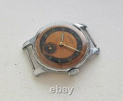 Early vintage Soviet mechanical watch Pobeda TTK-1. 3-1954. USSR