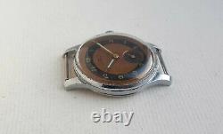 Early vintage Soviet mechanical watch Pobeda TTK-1. 3-1954. USSR