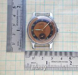 Early vintage Soviet mechanical watch Pobeda TTK-1. 3-1954. USSR