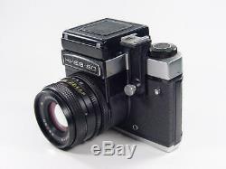 Exc++. KIEV 60 Medium USSR Russian camera + MC Volna 3 s/n 8600832. Retail box