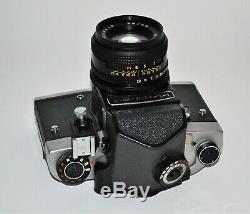 Exc! Never Used! 1991 Russian Ussr Kiev-60 Medium Format Camera, Full Set (2)