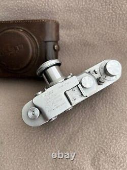 FED NKVD-USSR Russian Rangefinder camera copy LEICA 35mm INDUSTAR-10 3.5/50mm