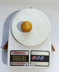 FULL Set of 10 Rare Vintage Soviet Russian Billiard Balls USSR 39.1 mm