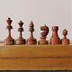 Fastship Middle Soviet Chess Set 50s Wooden Russian Vintage Ussr Antique