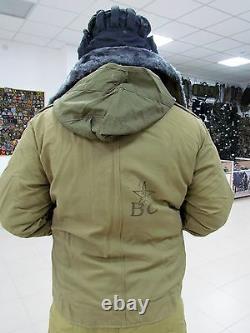 Genuine Russian Soviet Army Winter Uniform Suit for Tankman Afghanka. New