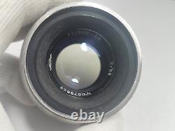 HELIOS 44 Russian KMZ SLR Lens M39 Silver White 13 blades