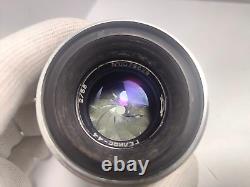 HELIOS 44 Russian KMZ SLR Lens M39 Silver White 13 blades