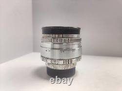 HELIOS 44 Russian KMZ SLR Lens M39 Silver White 13 blades