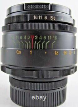 Helios 44-2 58mm f2 Lens Manual Russian Portrait Zenit m42 Mount USSR Soviet Old