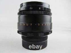 Helios 44-2 58mm f2 Lens Manual Russian Portrait Zenit m42 Mount USSR Soviet Old