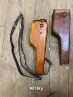 Holster Stechkin Pistol APS WOODEN +Belt ORIGINAL RUSSIAN USSR