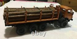 KAMAZ 4310-8 Russian Soviet/USSR Timber Truck 1/43 Handmade