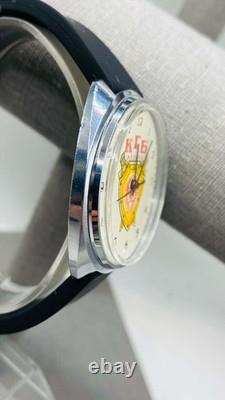 KGB CCCP Russian Vintage Watch Raketa USSR Soviet Russian Men's Wristwatch