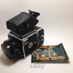 KIEV 88 TTL vintage russian medium format 6x6 SLR camera lens MC VOLNA 3 USSR