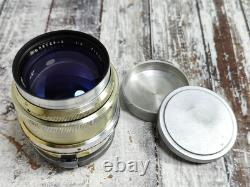 KMZ Jupiter-9 85mm f/2 Camera Lens Kiev Contax RF Soviet Russian USSR