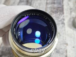KMZ Jupiter-9 85mm f/2 Camera Lens Kiev Contax RF Soviet Russian USSR