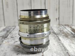 KMZ Jupiter-9 85mm f/2 Camera Lens Kiev Contax RF Soviet Russian USSR