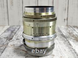 KMZ Jupiter-9 85mm f/2 Camera Lens Kiev Contax RF Soviet Russian USSR