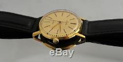 LUCH Russian Soviet USSR 23 Jewels Slim watch gold plated movem case Au 5