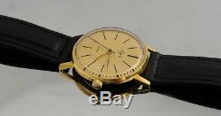 LUCH Russian Soviet USSR 23 Jewels Slim watch gold plated movem case Au 5