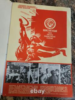 Lenin Russian Soviet USSR-Folio Of 12 Posters-Propaganda-The Party & The People
