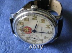 Lenin Stalin Molnija 3602 USSR russian Soviet Mechanical Wristwatch Working 5506