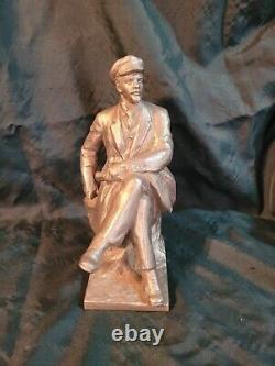 Lenin Vintage Soviet Russian statue figurine USSR Communist Propaganda