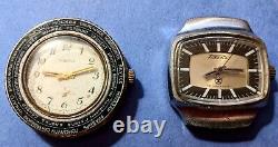 Lot 12 Russian Vintage USSR CCCP Watches, 15 Bands Vostok Pobeda+ ALL 12 RUNNING